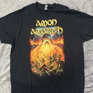 Amon Amarth 2023 Tour T shirt 2XL RARE Oden Owns You All